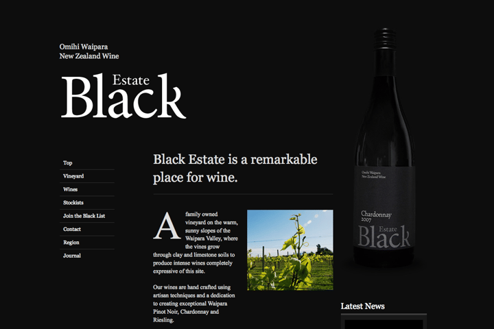 Black Estate Vineyard